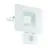 Eglo Wandleuchte Faedo 3 Aluminium Weiß 21W 2300lm - 850 Kaltweiß | IP44 - Bewegungssensor