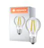Ledvance Classic Superior LED Glühbirne E27 Birne Fadenlampe Klar 9.5W 1055lm - 927 Extra Warmweiß | Höchste Farbwiedergabe - Dimmbar - Ersatz für 75W